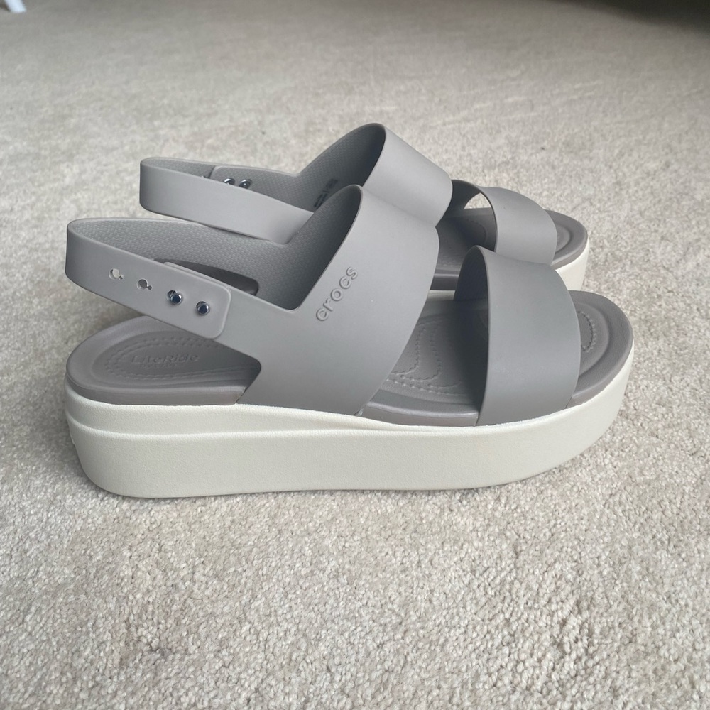 Crocs Low Wedge Sandals